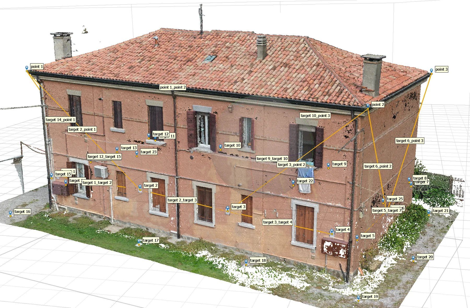 Ortofoto di un’area a Marghera con drone